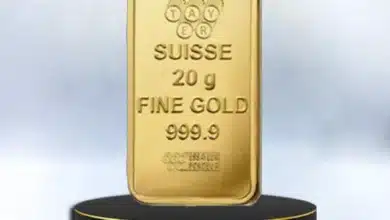 سعر سبيكة 20 جرام اليوم