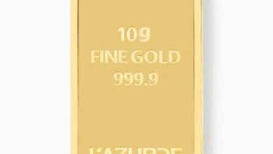 سعر سبيكة ذهب 10 جرام اليوم