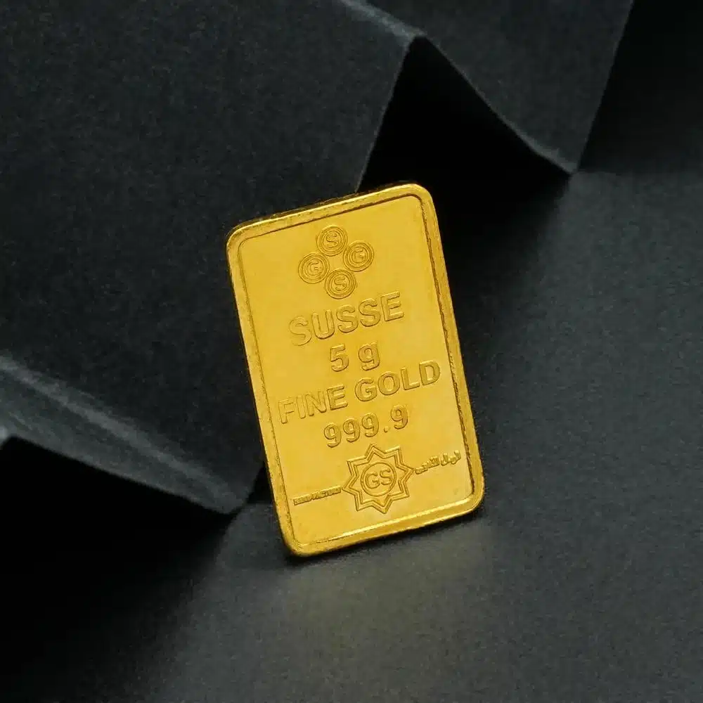 سعر سبيكة ذهب 5 جرام اليوم