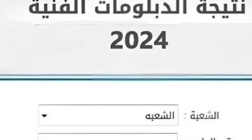 استخرج نتيجة الدبلومات الفنية صناعي وتجاري وفندقي وزراعي.. (مبروك النجاح)