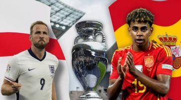 موعد مباراة إسبانيا وإنجلترا في نهائي يورو 2024.. «استمتع بلقاء مثير»